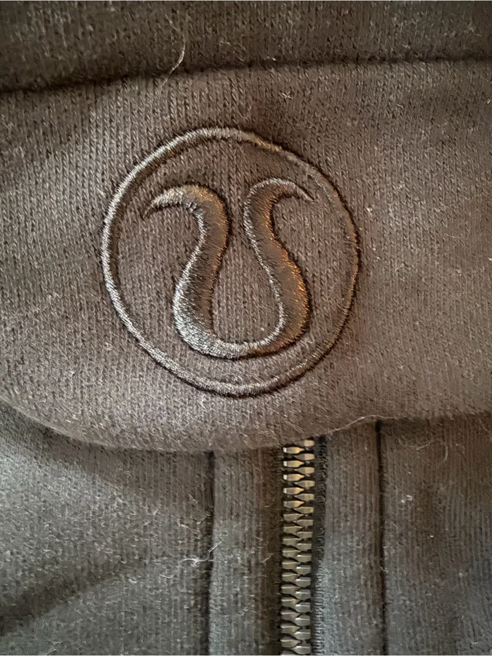 lululemon athletica Black Full-Zip Hoodie Jacket
